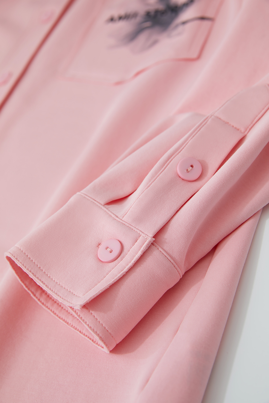 Air-layer Printed Shirt