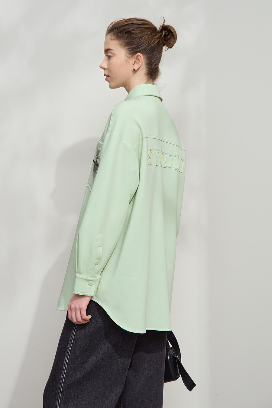 Air-layer Printed Shirt