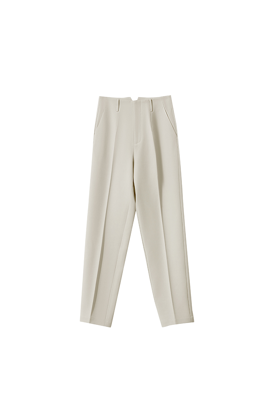 Wrinkle-resistant tapered casual trousers|AMII