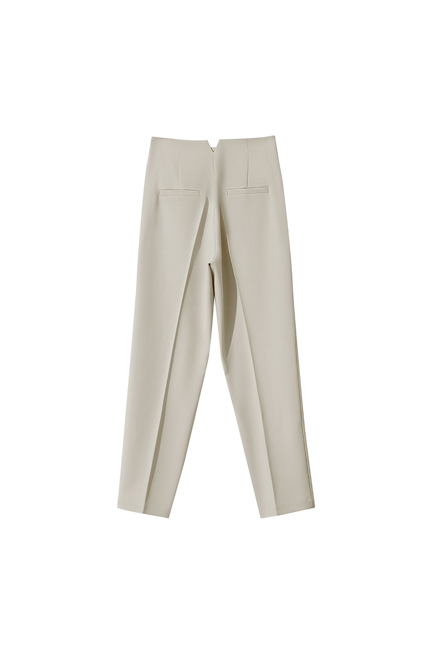Wrinkle-resistant tapered casual trousers|AMII