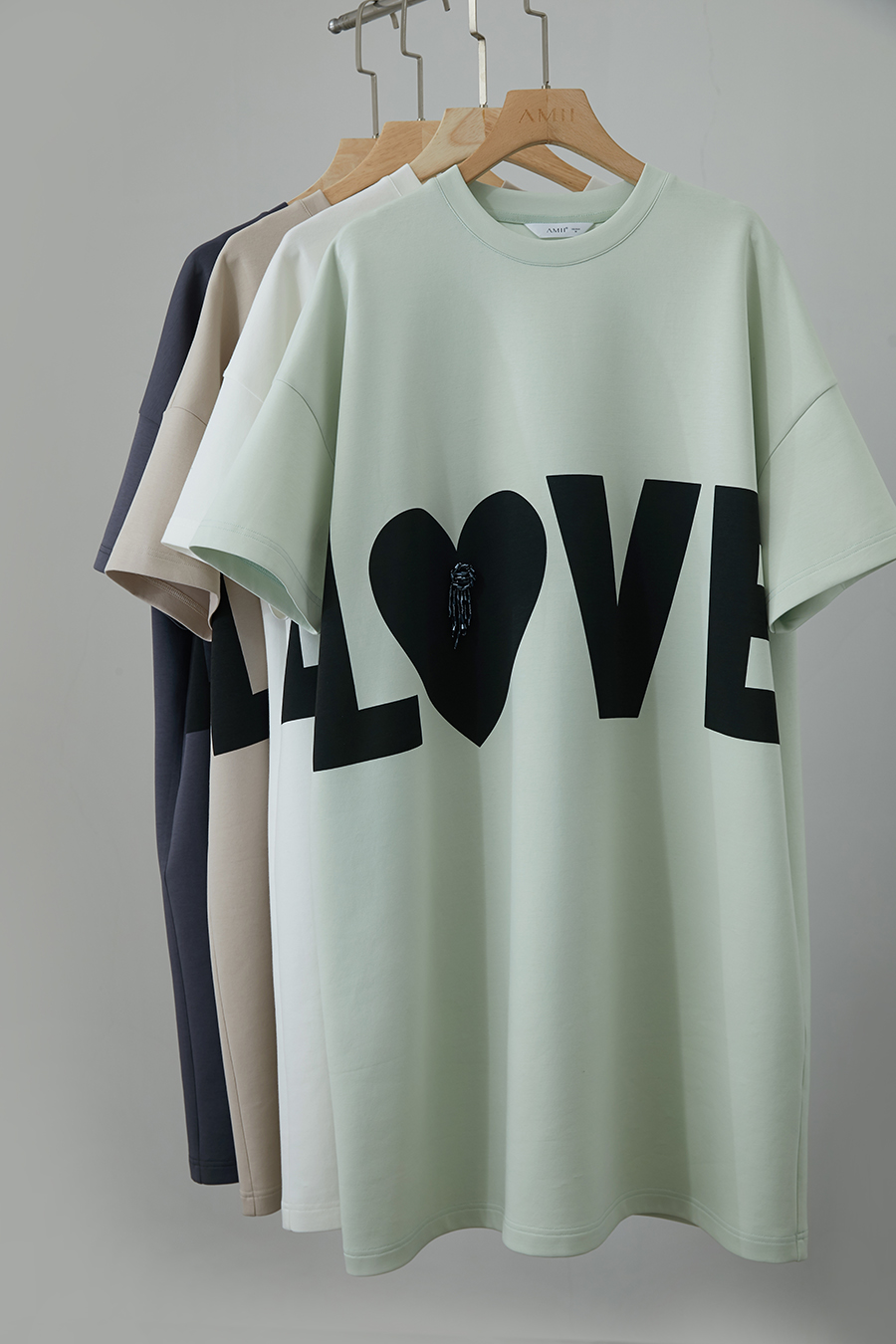 Air-layer T-shirt Dress