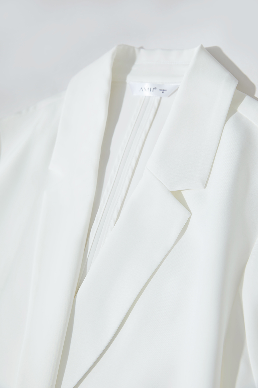 Notched Lapel Single-breasted Blazer