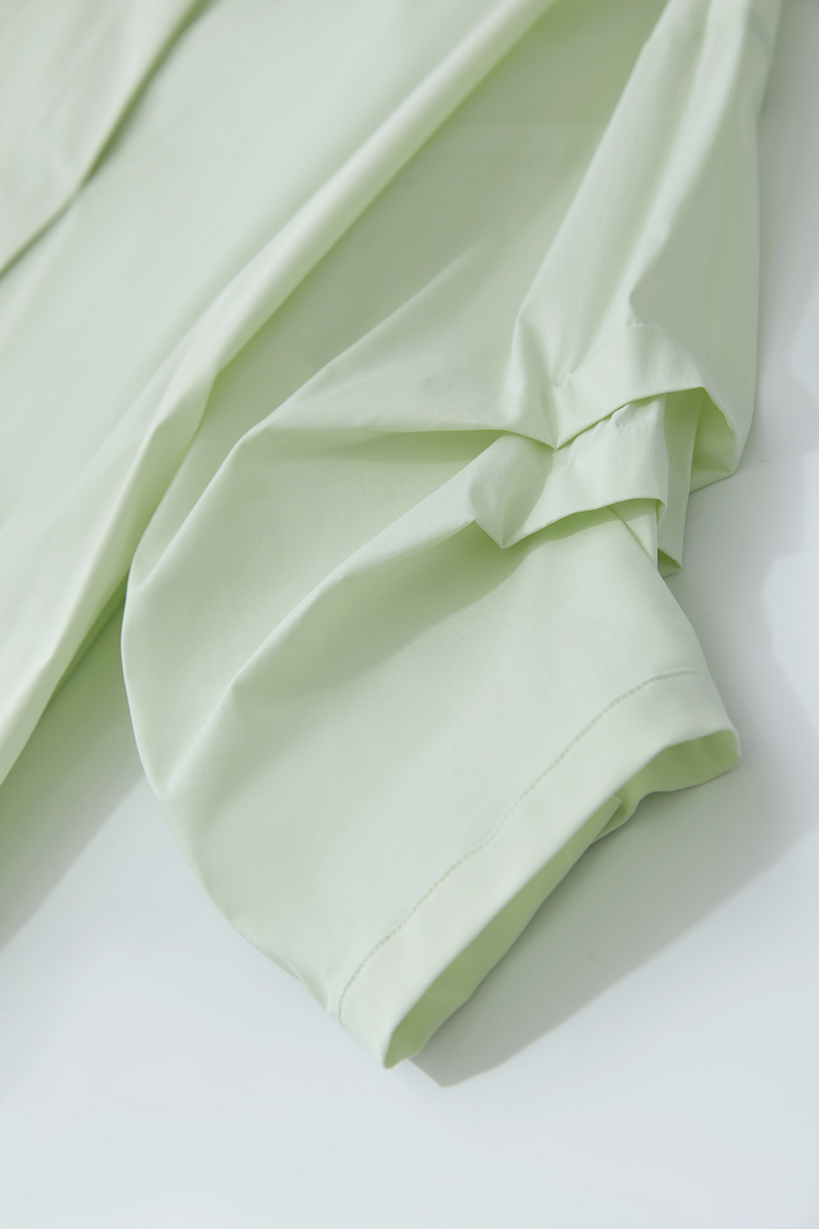 Pleated 3/4 Sleeve Shirt