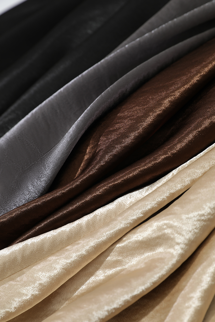 Loose Long Satin Midi Skirt|AMII-AMII.com