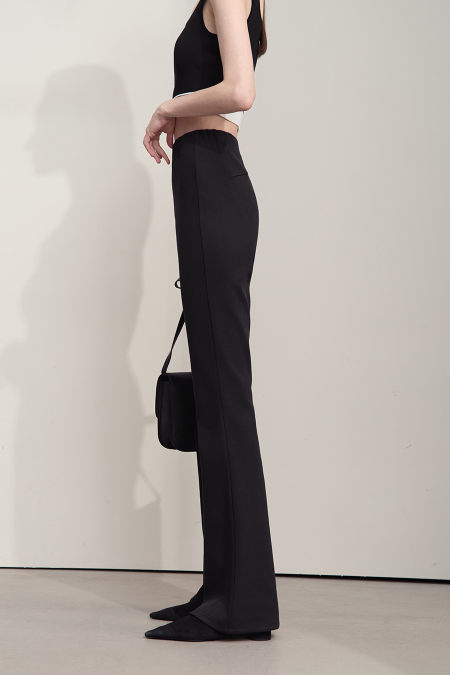 Slim Fit Flare Casual Pants|AMII-AMII.com