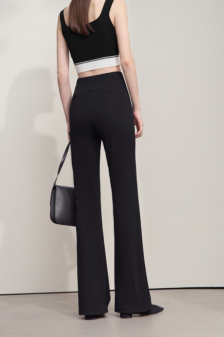 Slim Fit Flare Casual Pants|AMII-AMII.com