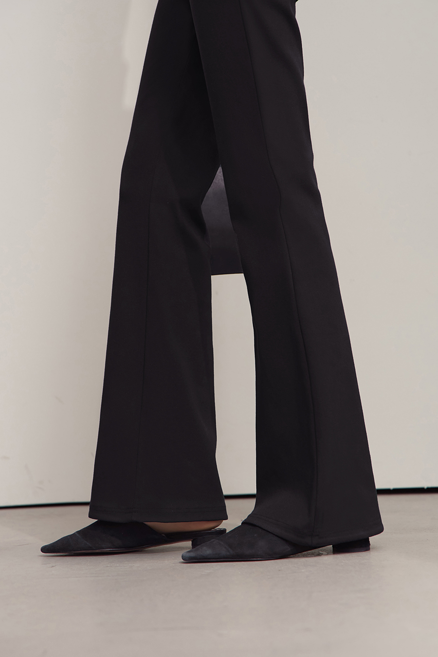 Slim Fit Flare Casual Pants|AMII-AMII.com