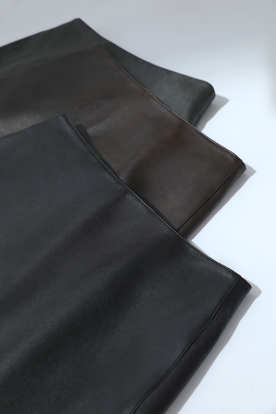 Eco-Friendly PU Leather Skirt