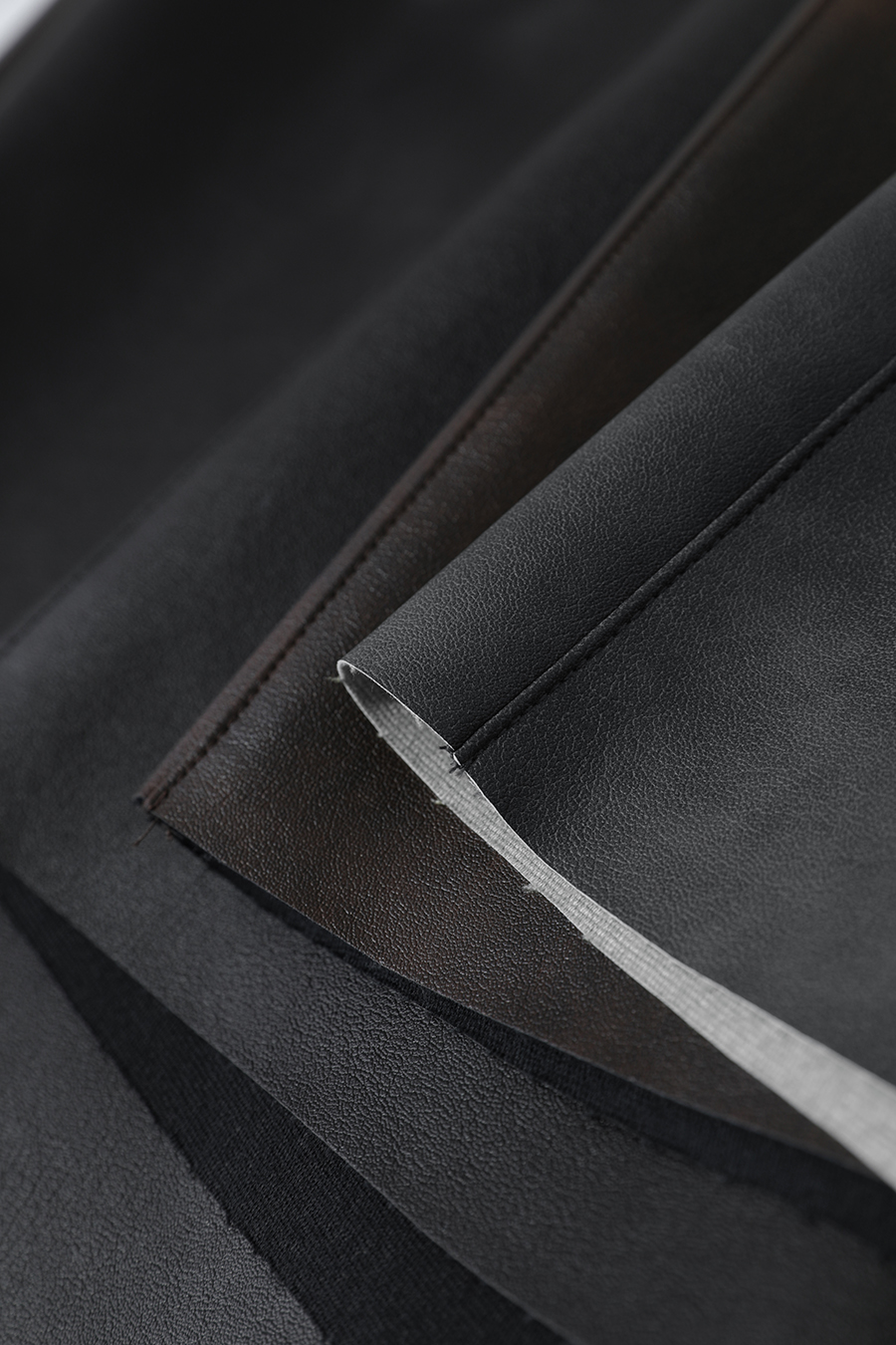 Eco-Friendly PU Leather Skirt