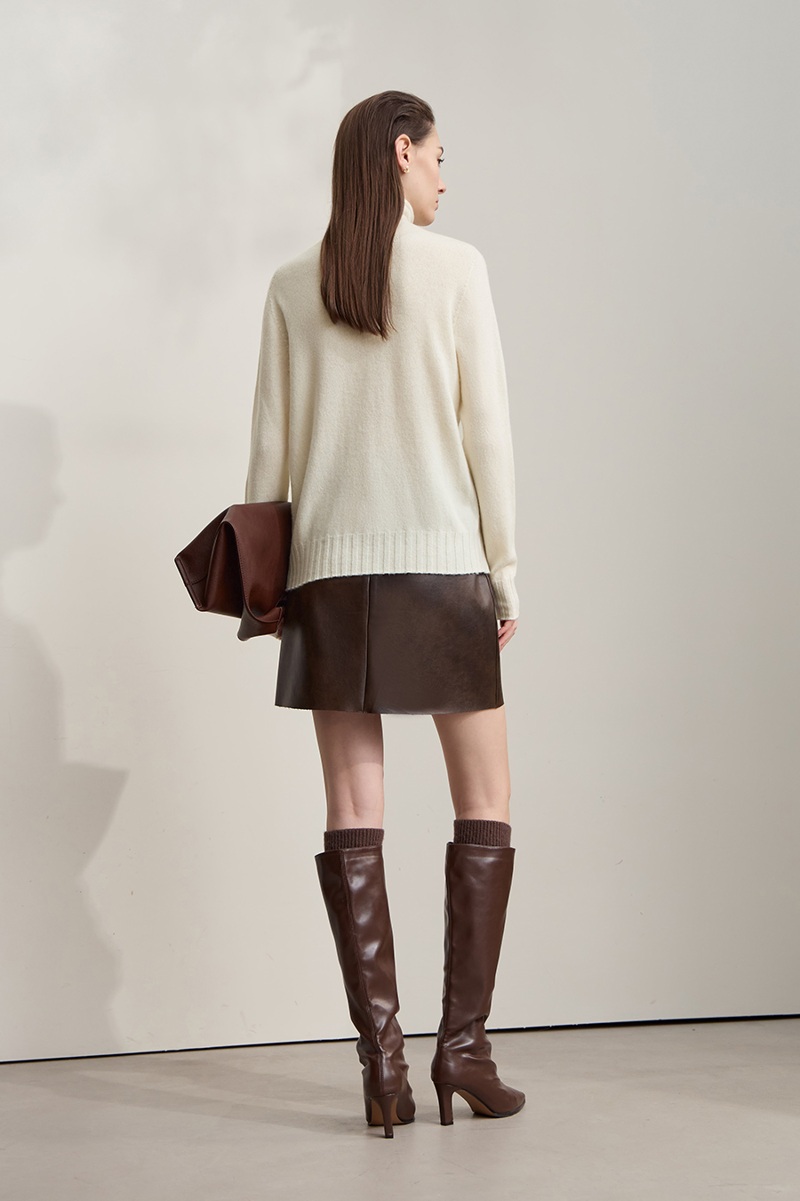 All - Wool Versatile Top|AMII-AMII.com