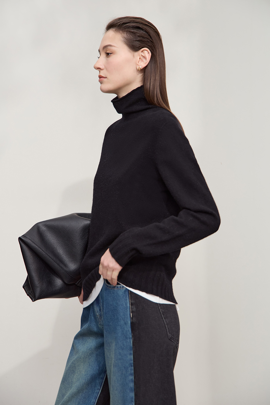 All - Wool Versatile Top|AMII-AMII.com