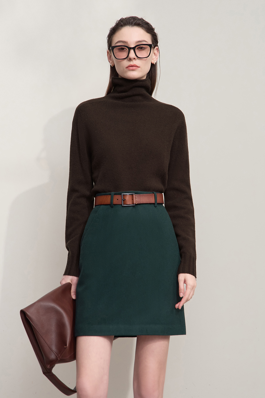 All - Wool Versatile Top|AMII-AMII.com