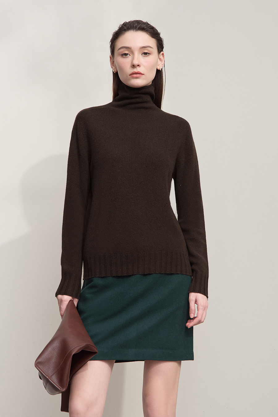 All - Wool Versatile Top|AMII-AMII.com