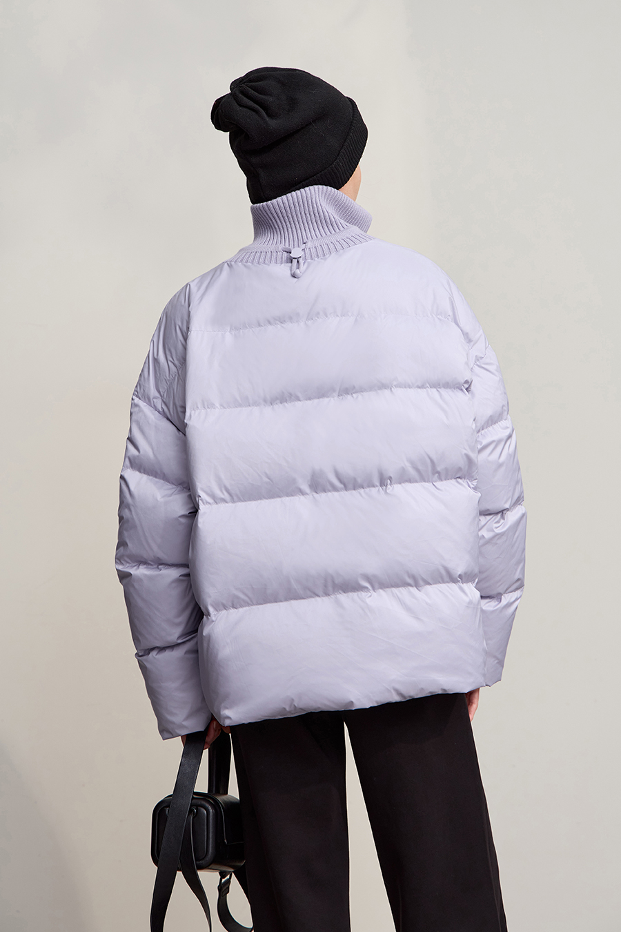 Loose Turtleneck Down Jacket|AMII-AMII.com