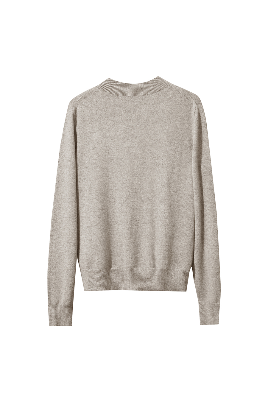 Mock Neck Seamless Sweater