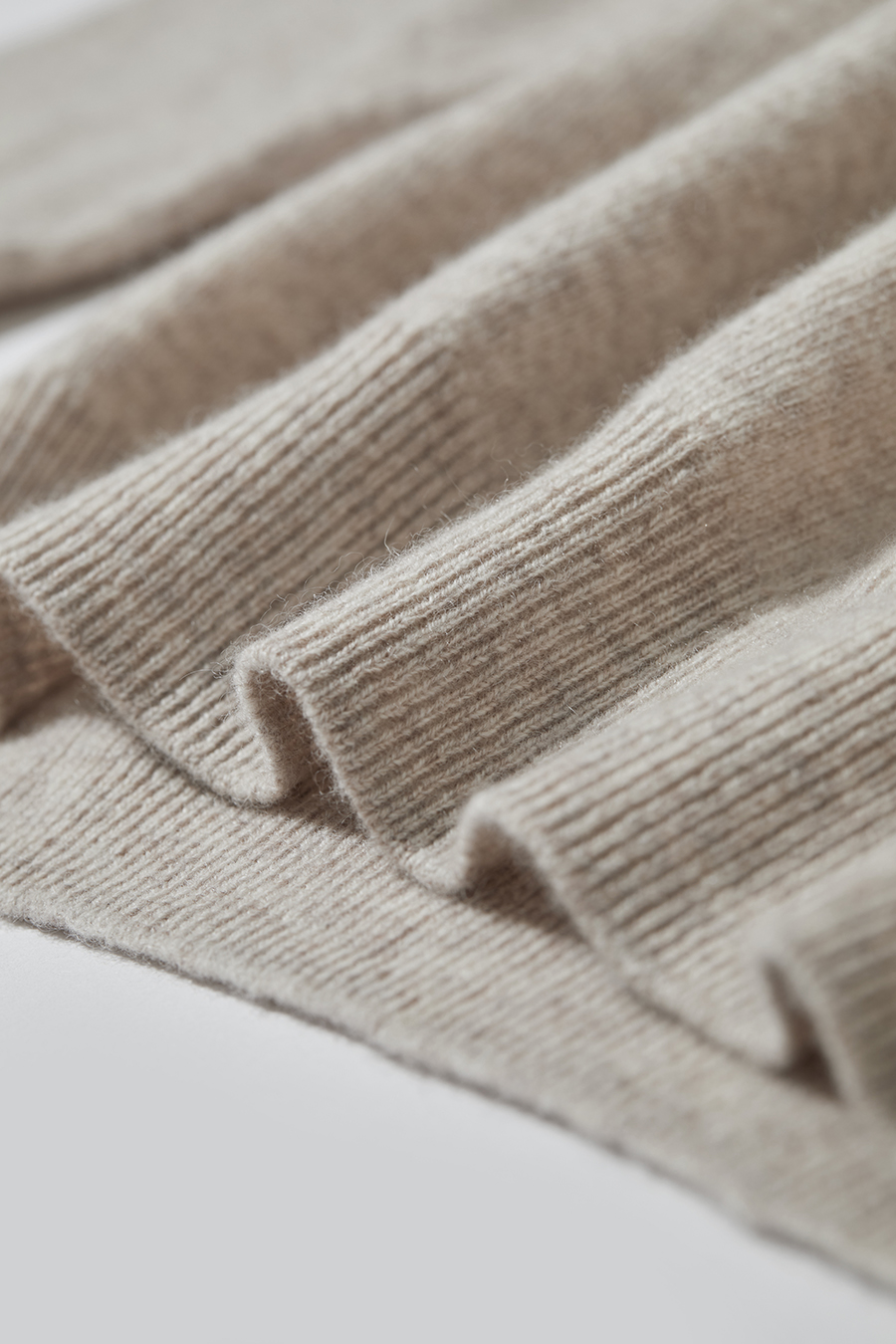 Mock Neck Seamless Sweater