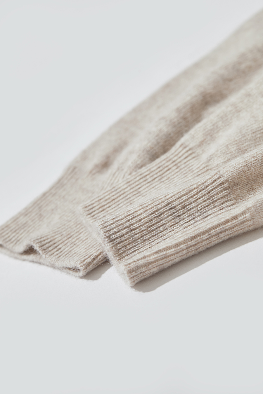 Mock Neck Seamless Sweater