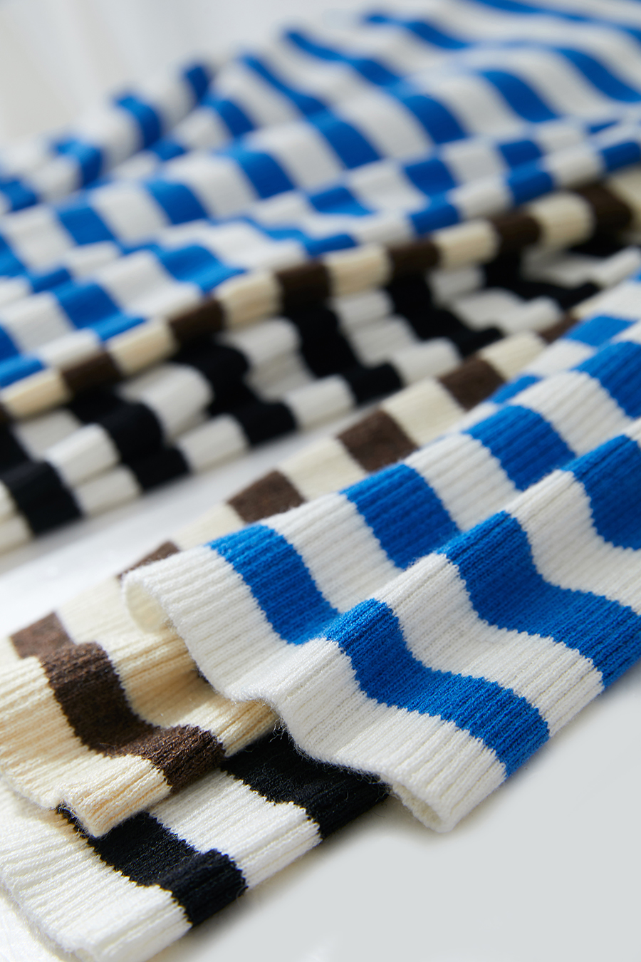 Polo Striped Knit Top