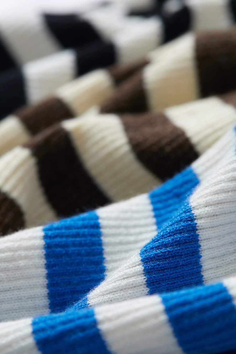 Polo Striped Knit Top