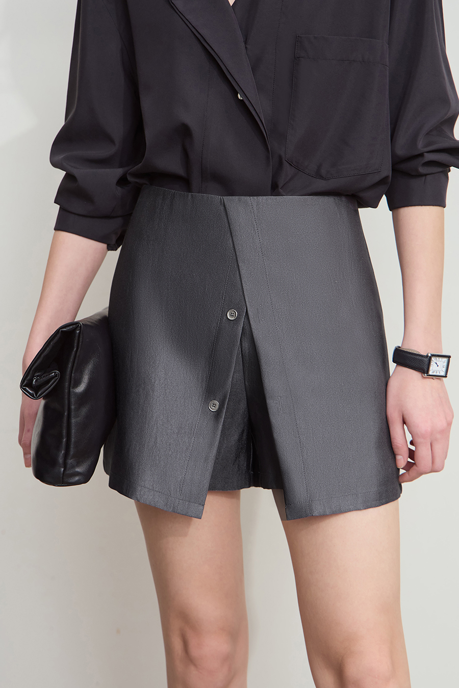 Fake Two-piece Casual Shorts