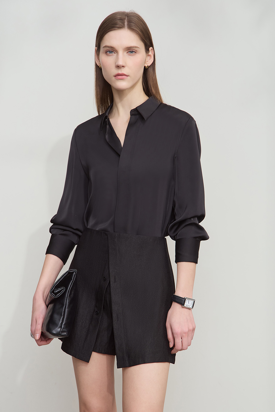 Fake Two-piece Casual Shorts