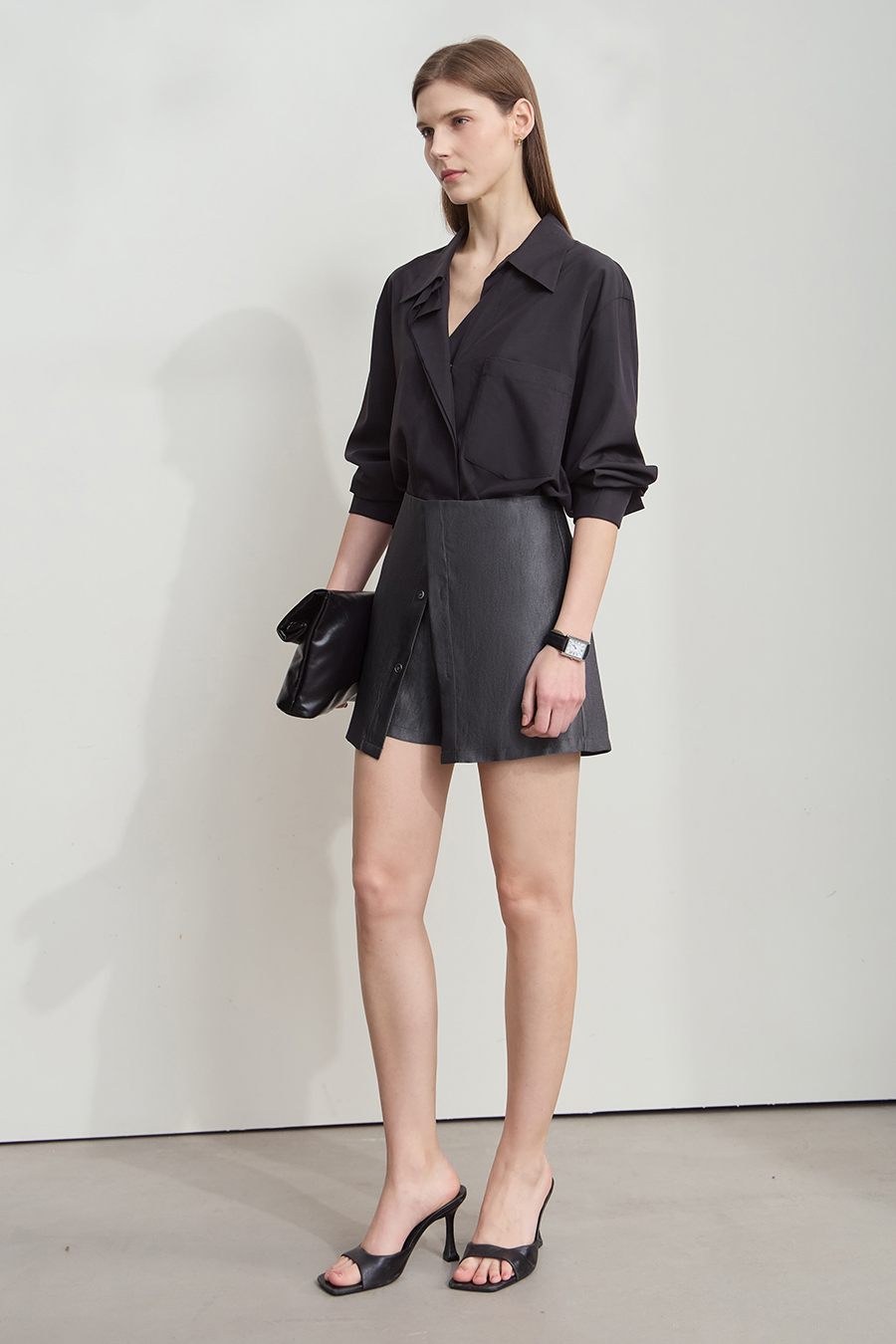 Fake Two-piece Casual Shorts