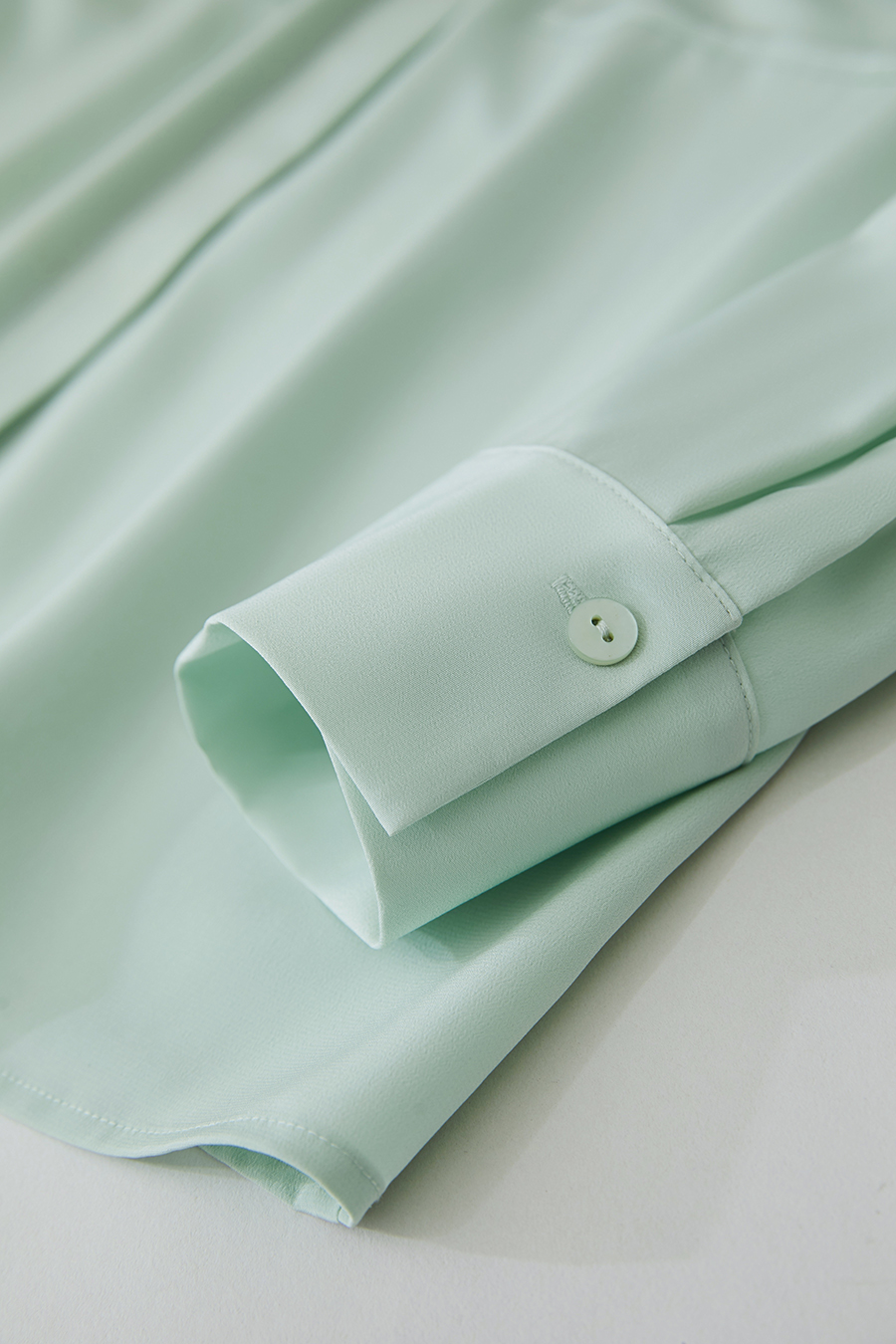 Bamboo Decor Chiffon Blouse