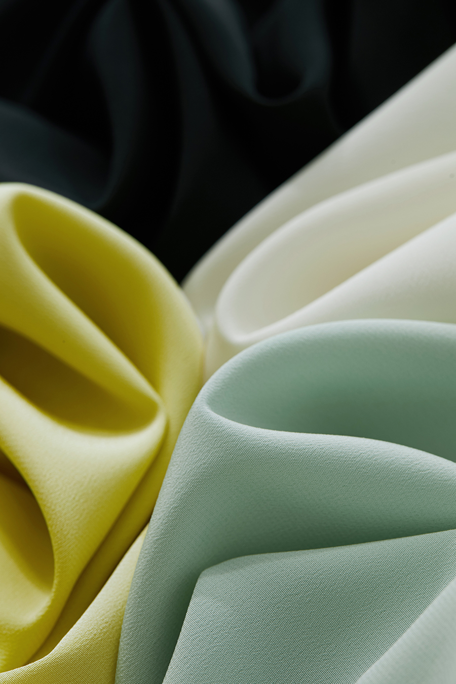 Bamboo Decor Chiffon Blouse