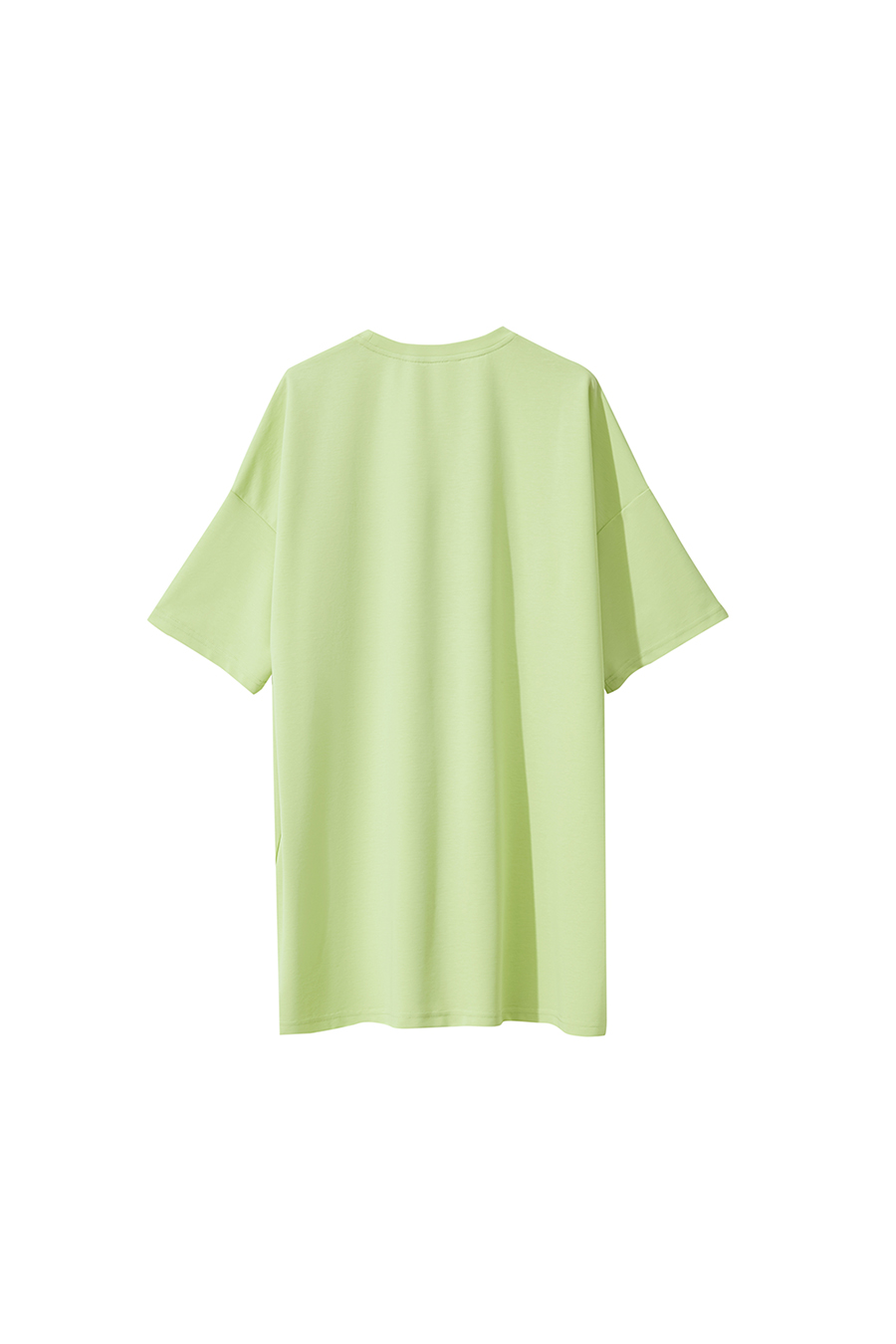 Letter printed rhinestone-studded tee|AMII
