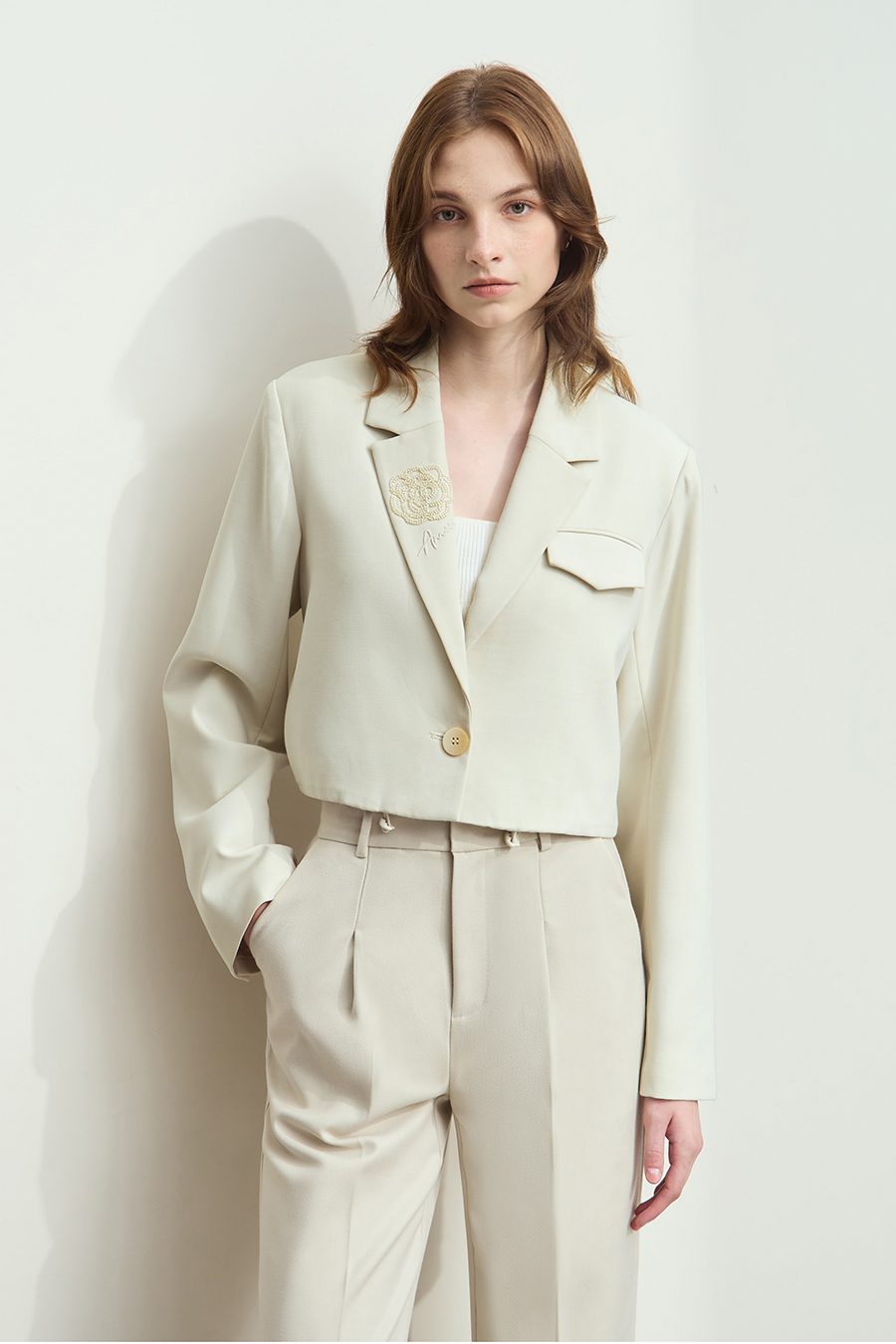 Beaded Embroidered Short Coat