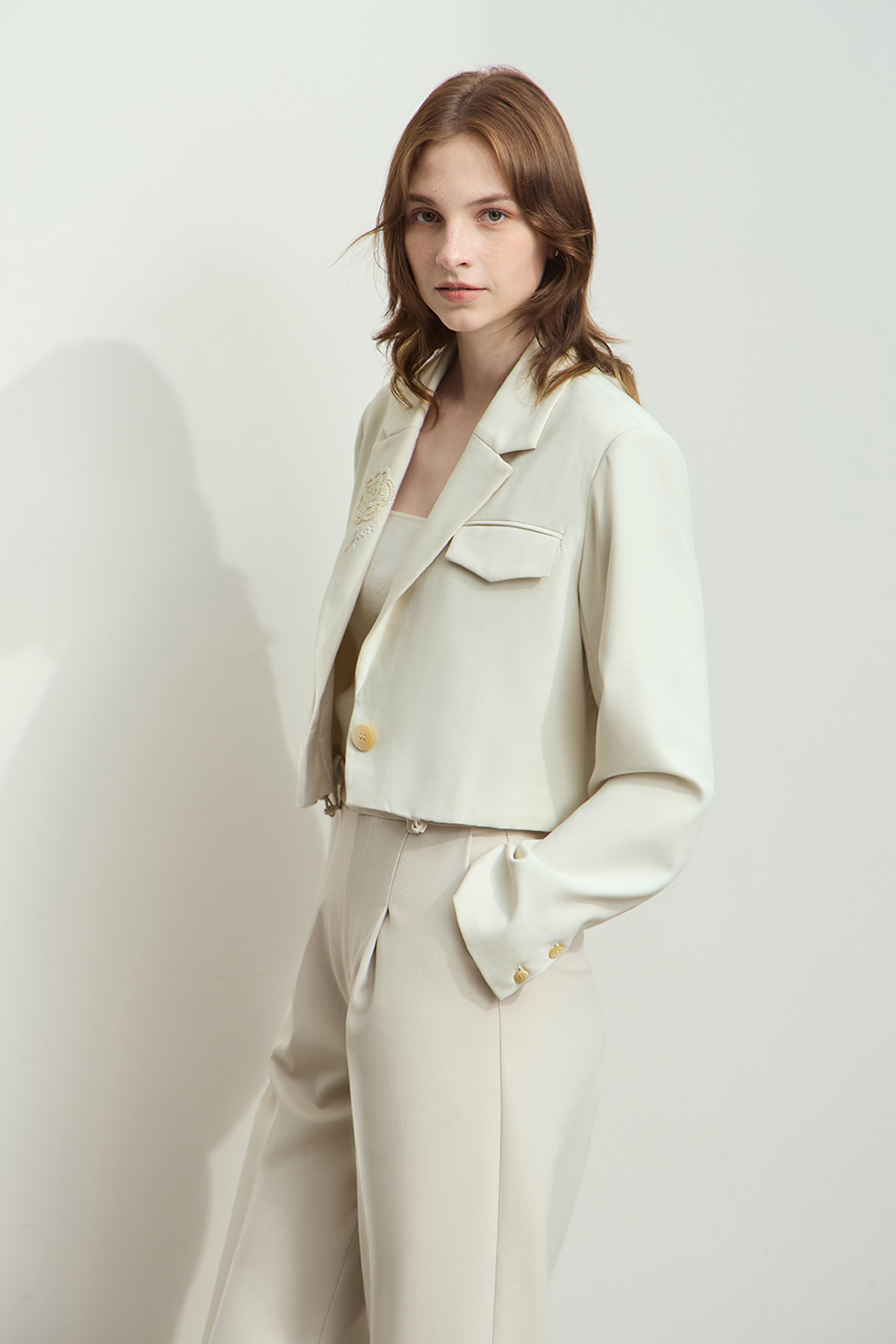 Beaded Embroidered Short Coat