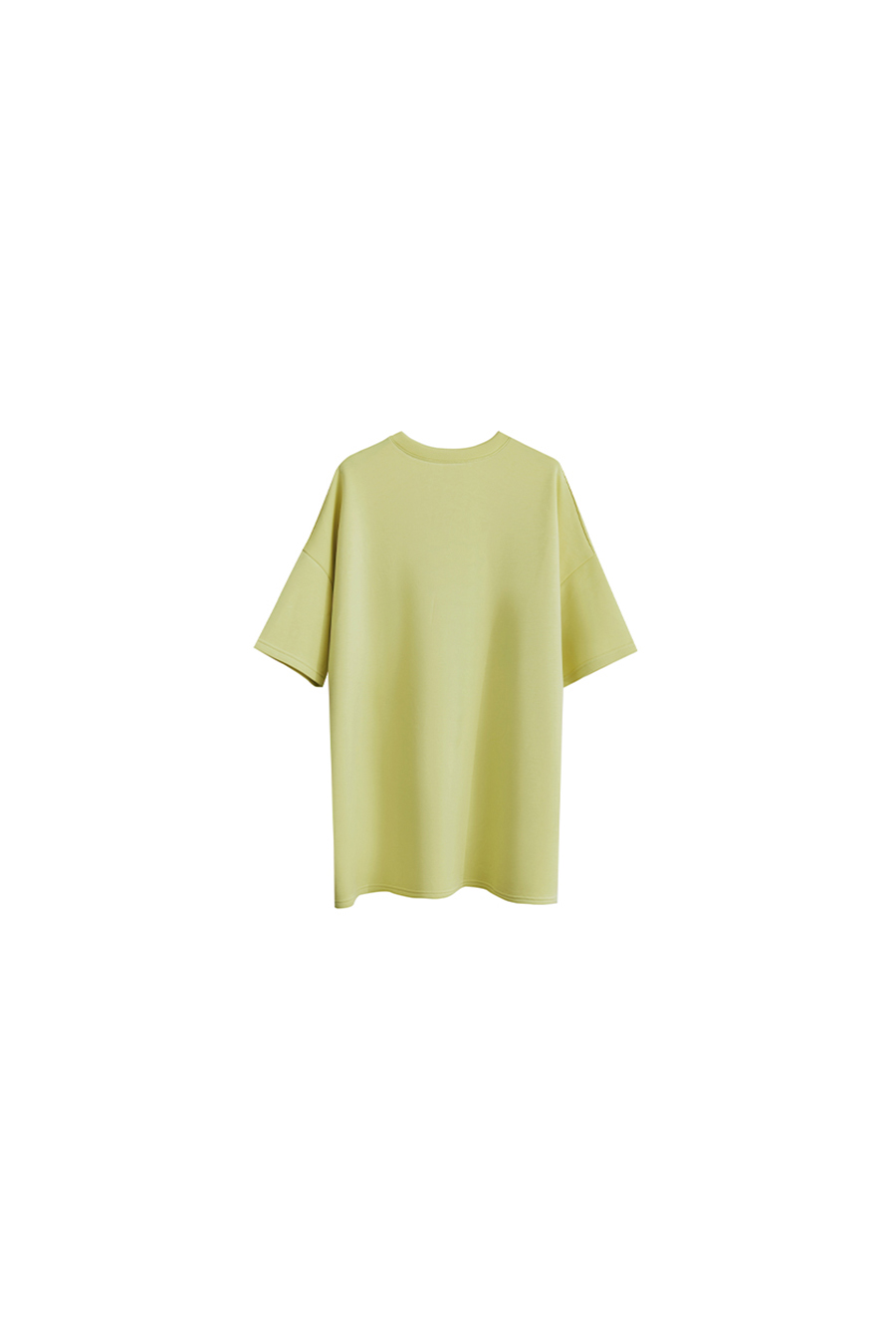 Mid-length Air-layer Embroidered T-shirt
