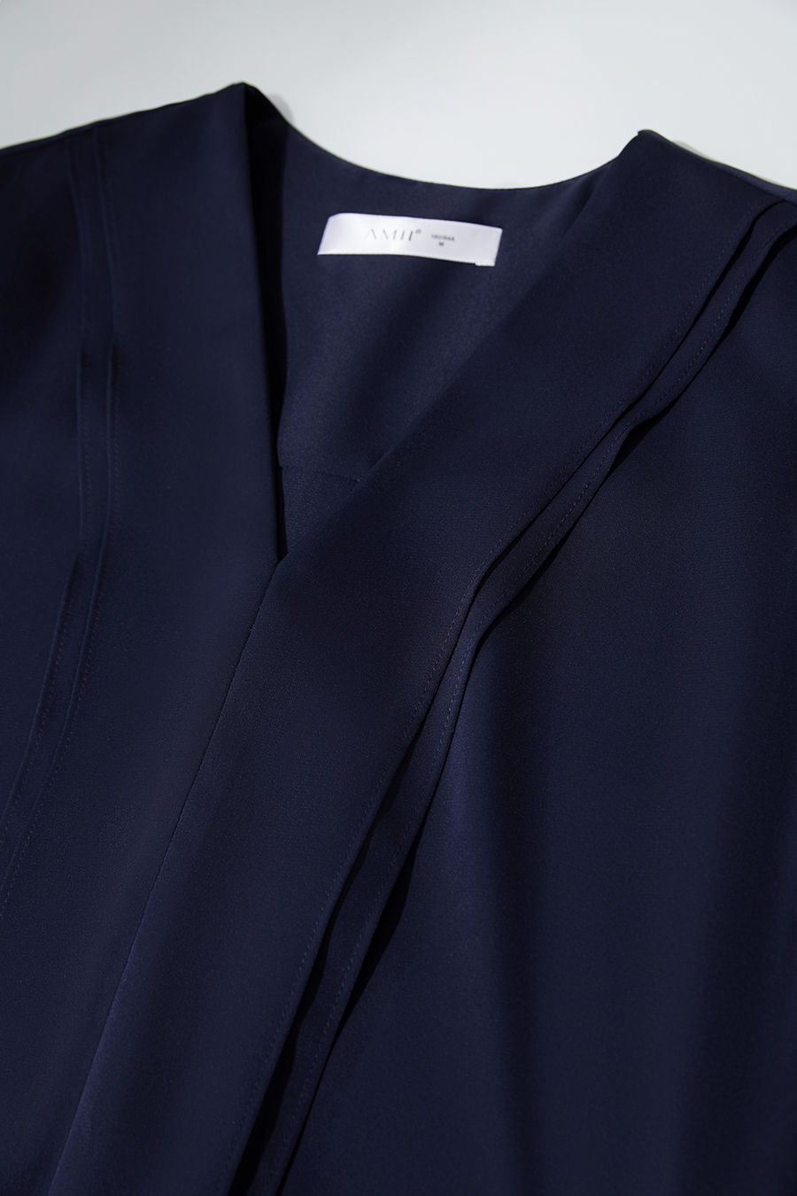 V-neck Ruffled Chiffon Blouse