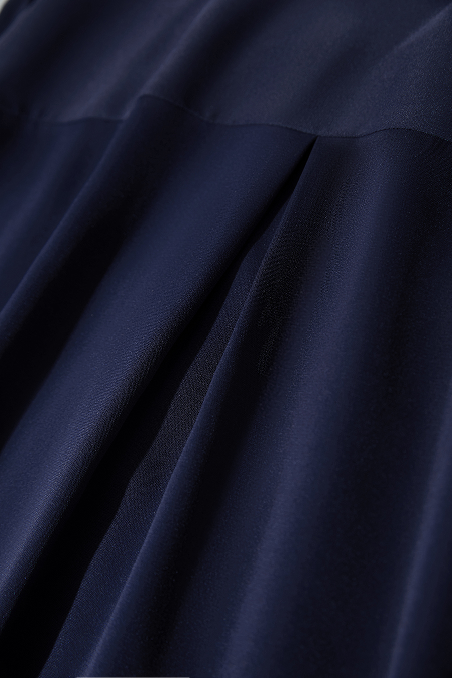 V-neck Ruffled Chiffon Blouse