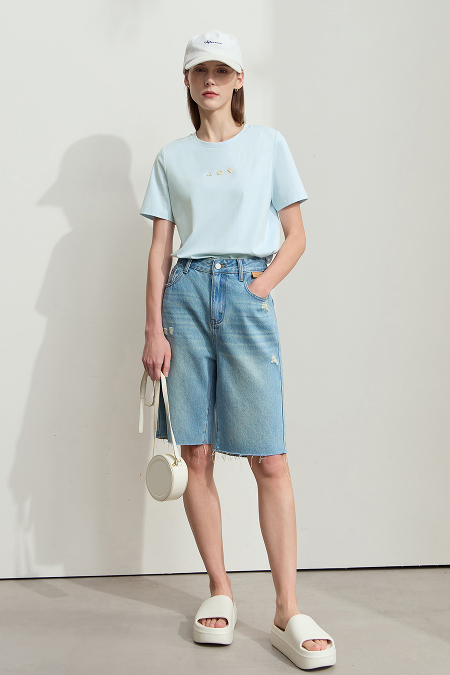 Geometric Decor Antibacterial T-shirt