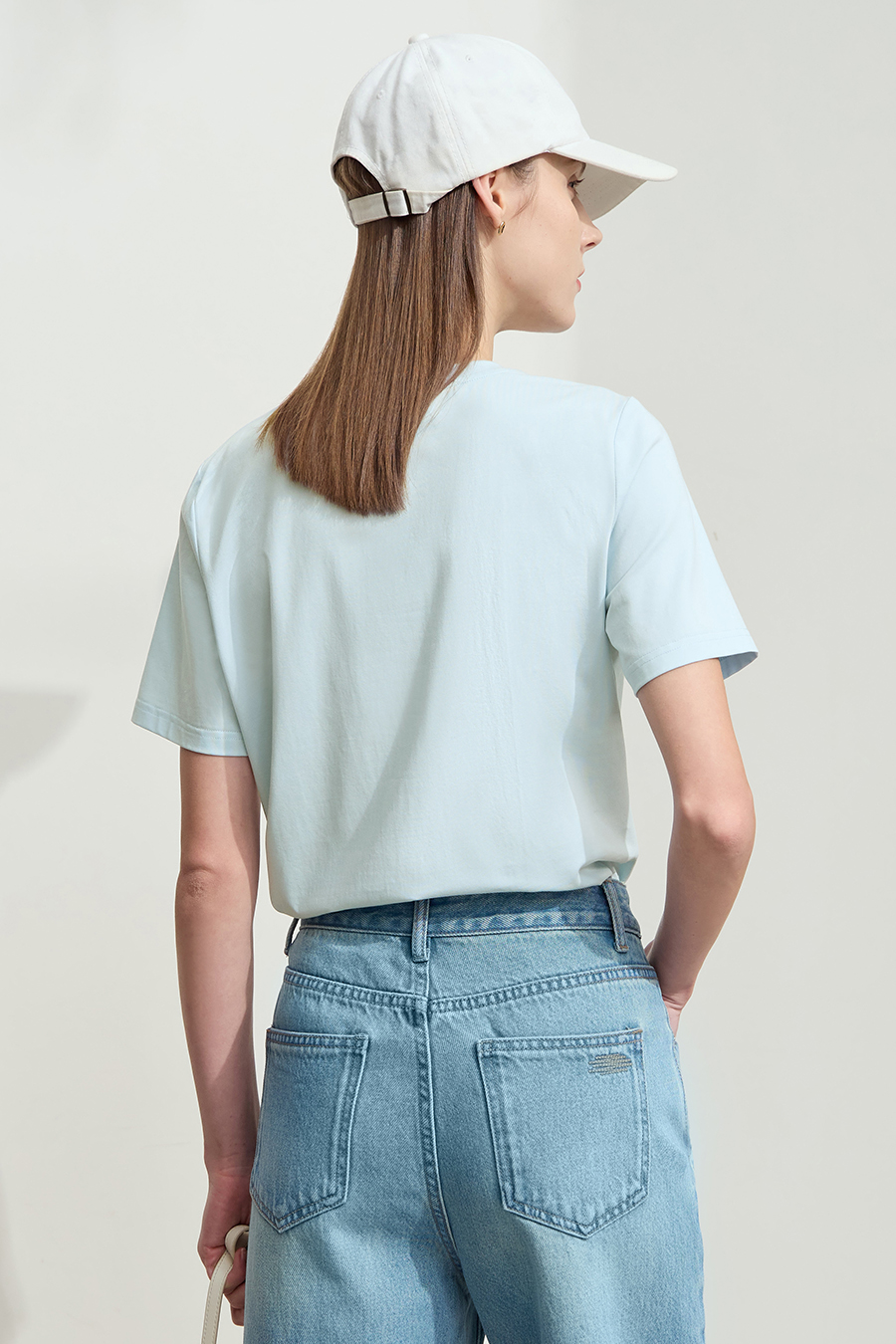 Geometric Decor Antibacterial T-shirt