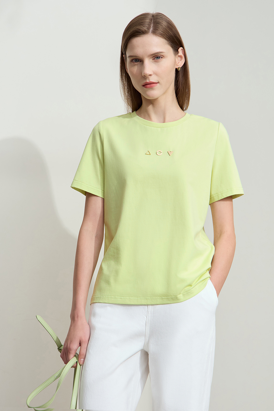 Geometric Decor Antibacterial T-shirt