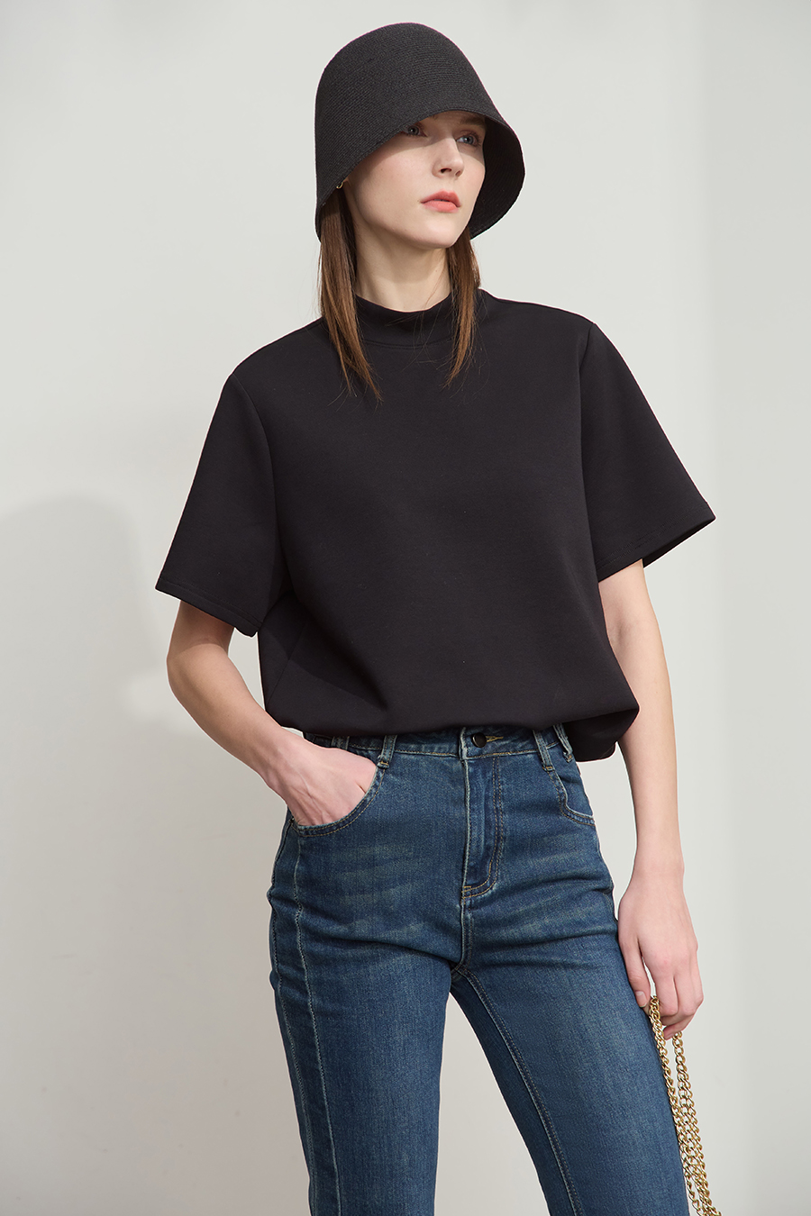 Printed air-layer tee|AMII