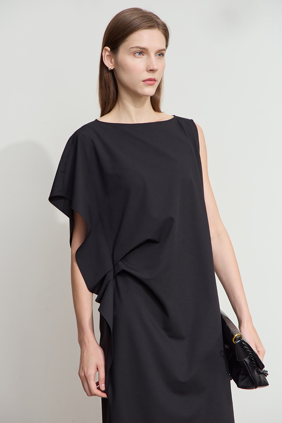 Ruffled Commuter Dress