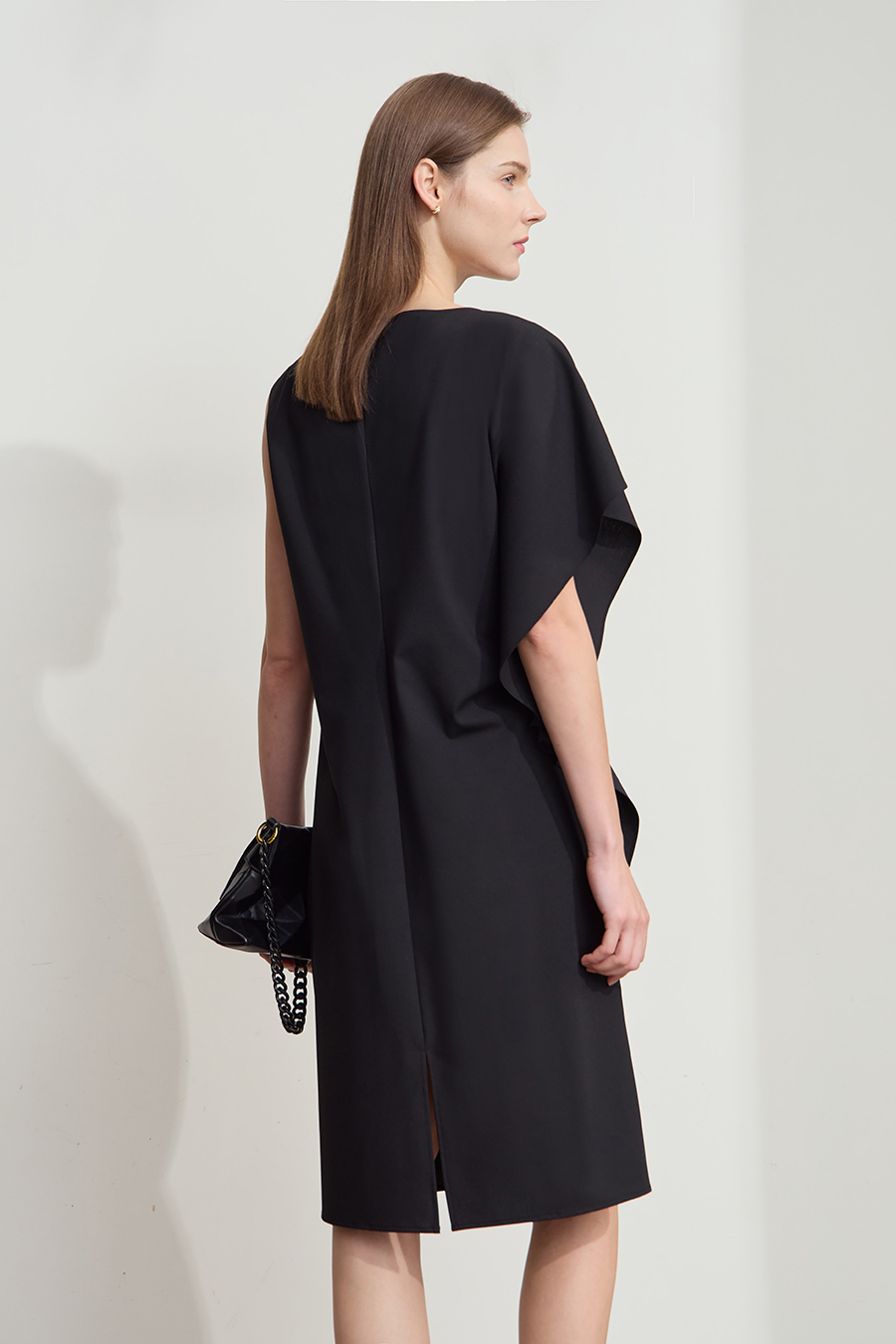 Ruffled Commuter Dress