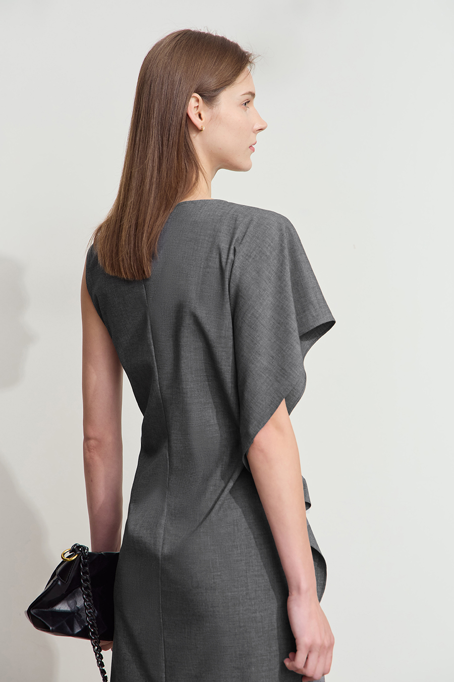 Ruffled Commuter Dress