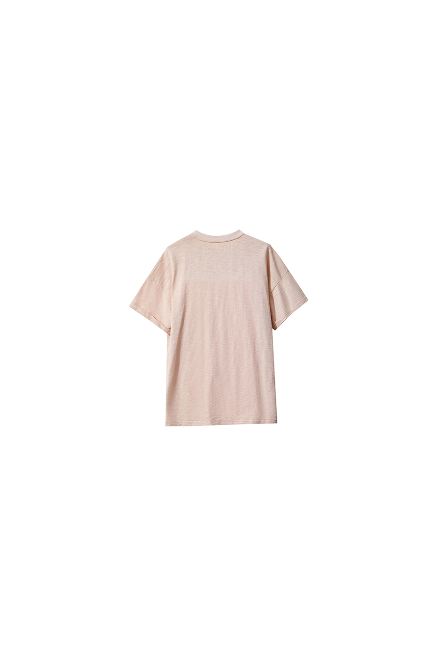 Slub Cotton Jacquard T-shirt
