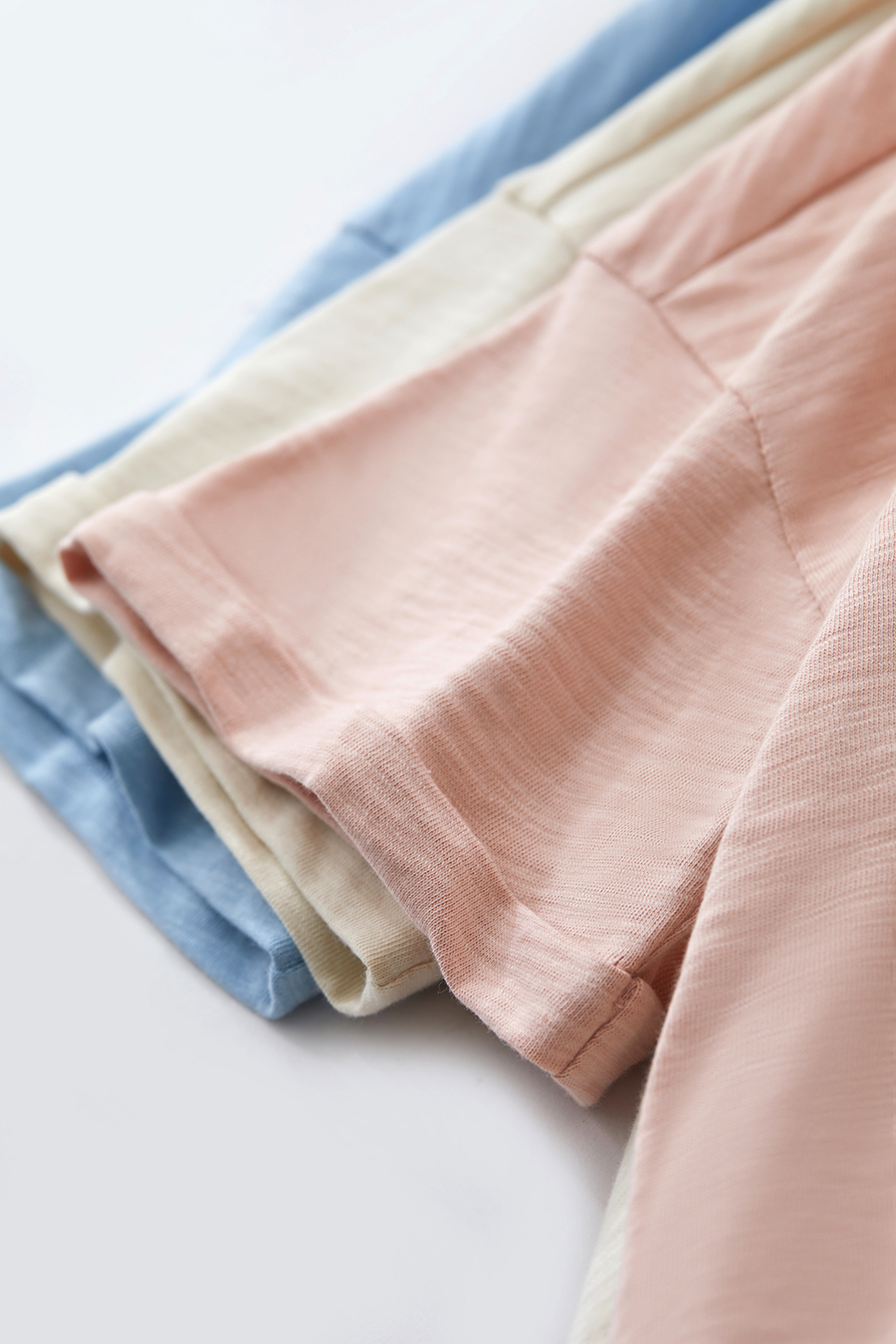 Slub Cotton Jacquard T-shirt