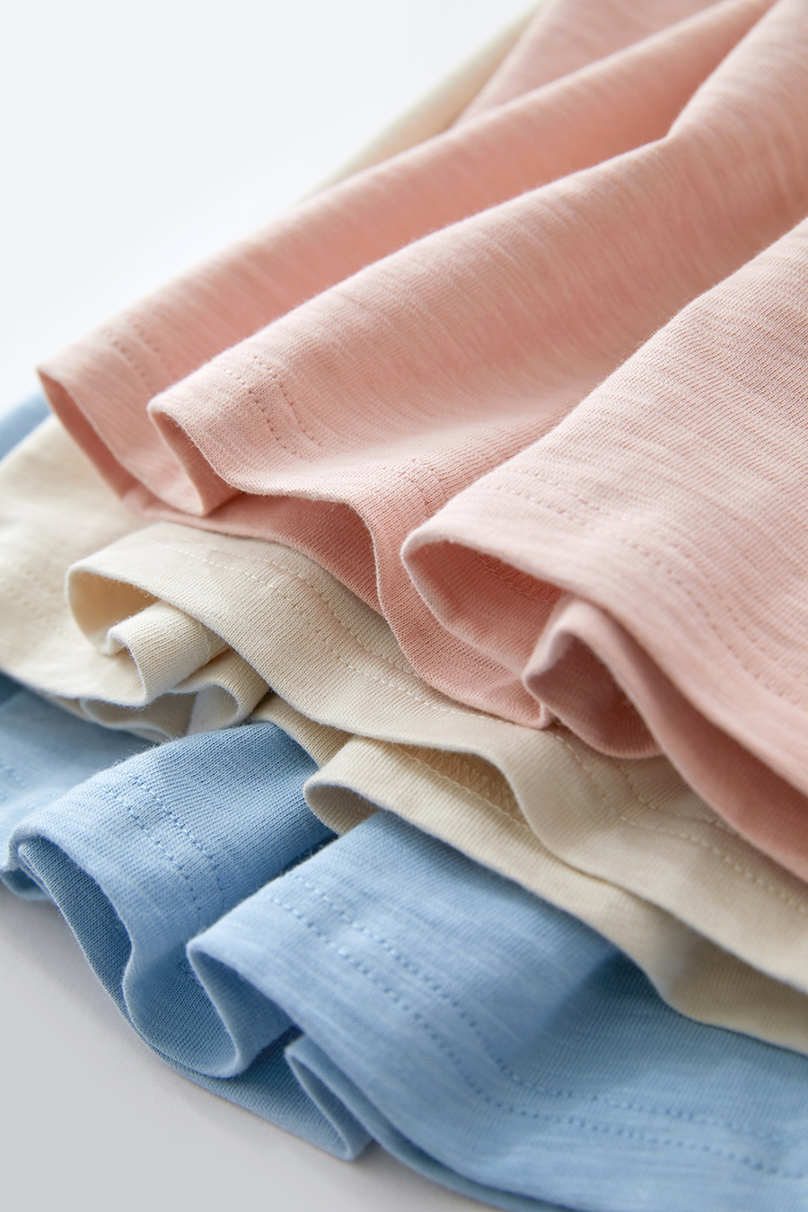 Slub Cotton Jacquard T-shirt