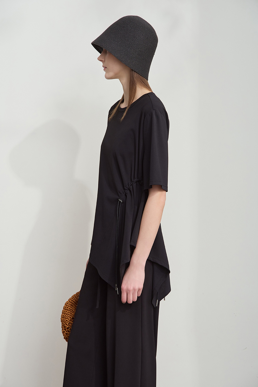 Asymmetric hem tee|AMII