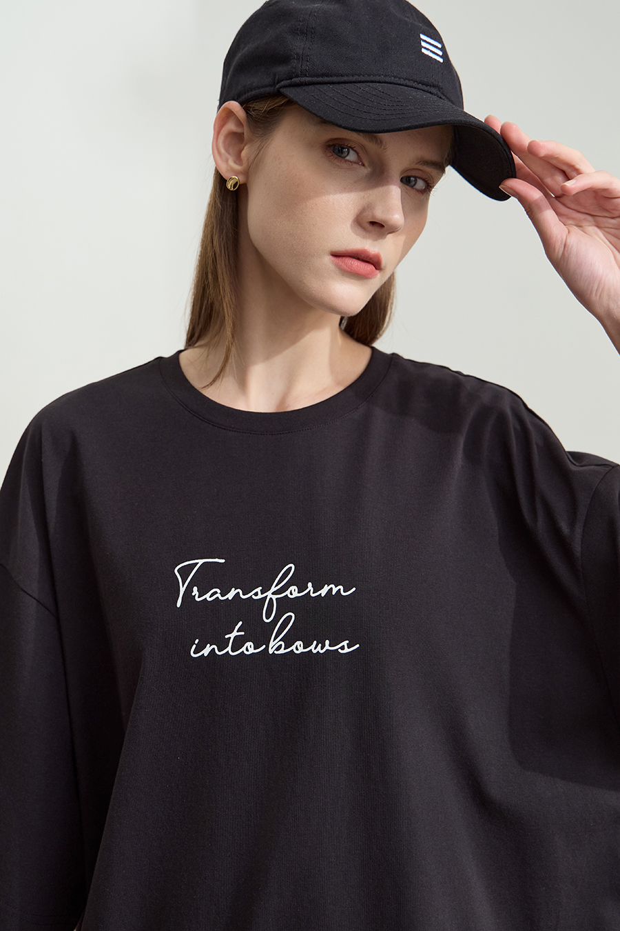 Oversized Mid-length T-shirt