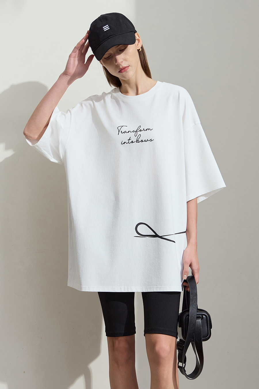 Oversized Mid-length T-shirt