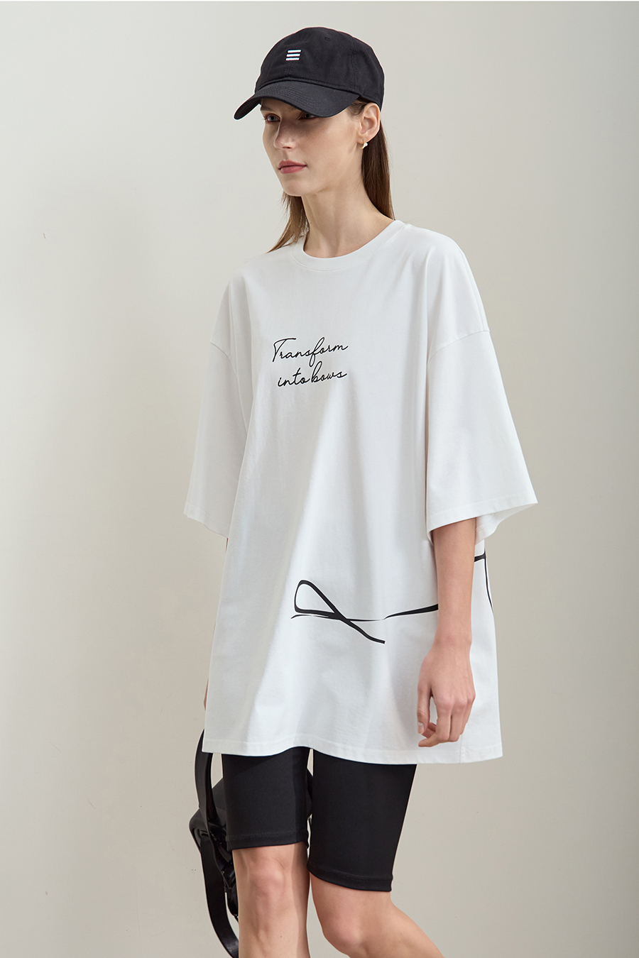Oversized Mid-length T-shirt