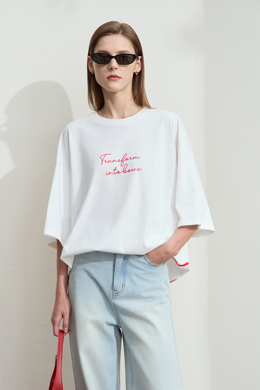Oversized Mid-length T-shirt