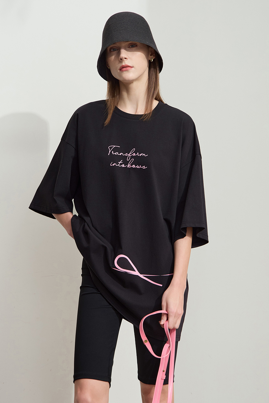 Oversized Mid-length T-shirt